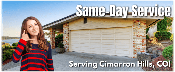 Garage Door Repair Cimarron Hills CO